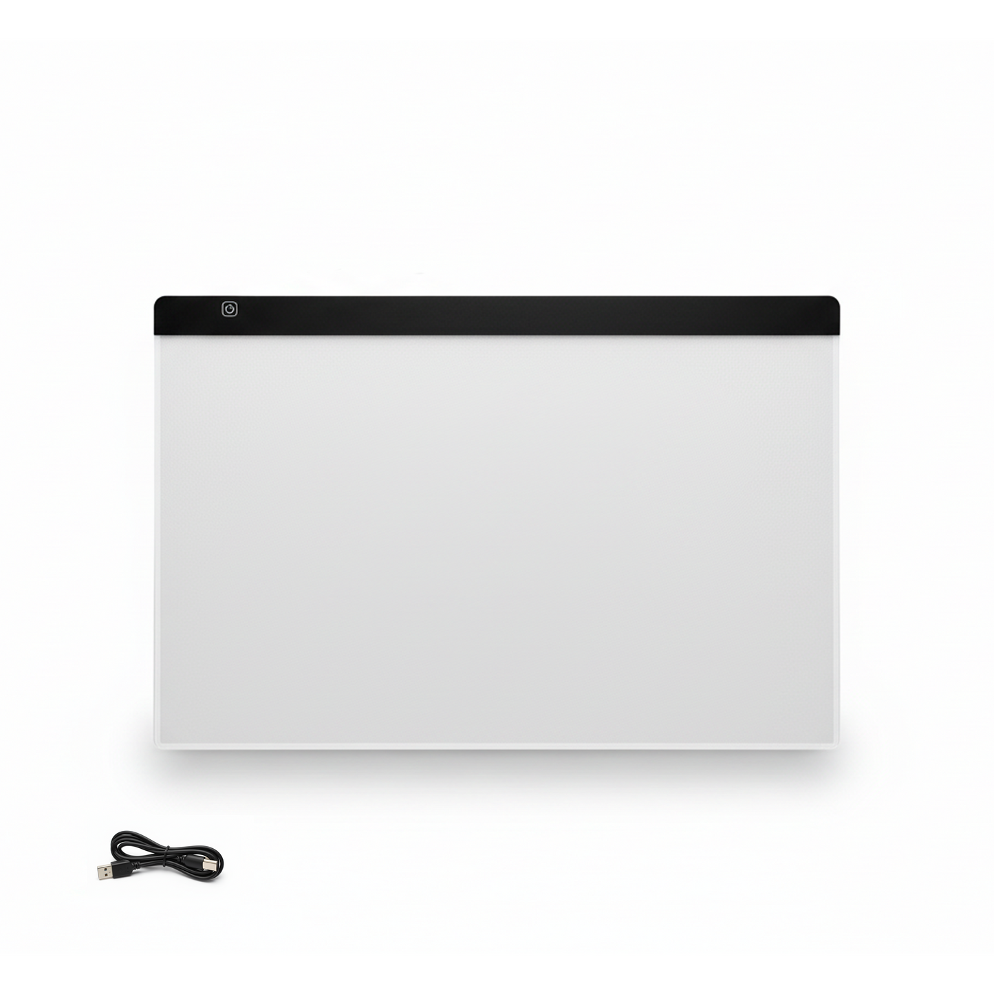 LED lysplade med kabel A2 (59,4 × 42 cm) til kreative projekter som mal-med-prikker og diamond-painting