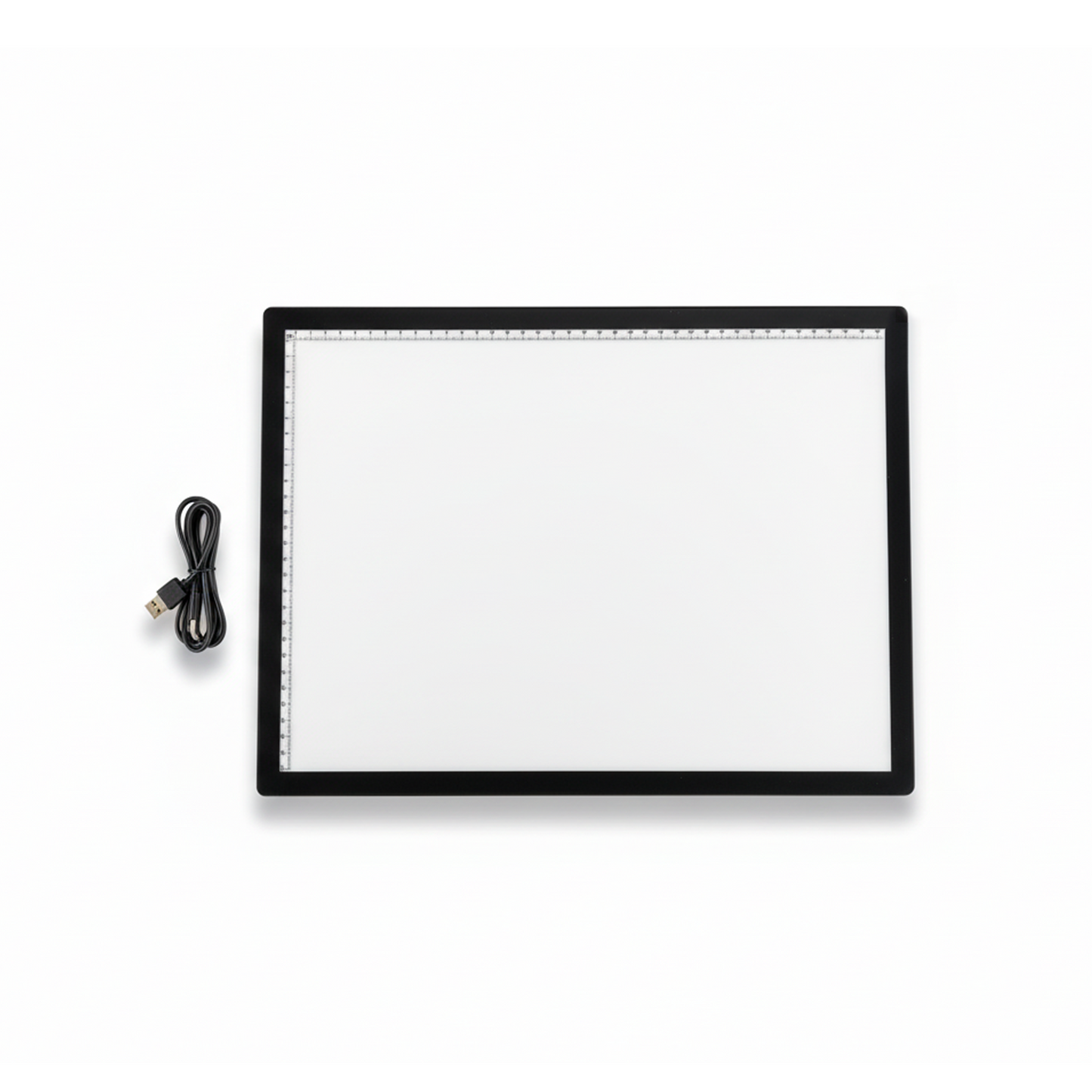 LED lysplade med kabel A3, model har genopladeligt batteri